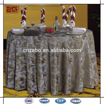 Trade Assurance Guangzhou Manufacture New Arrival Customize 100Polyester Hotel Table Cloth
